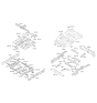 Diagram for Kia Floor Pan - 655211U100