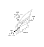 Diagram for 2010 Kia Sorento Door Handle - 826512P710