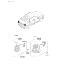 Diagram for 2009 Kia Sorento Tail Light - 924051U100