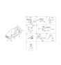 Diagram for 2009 Kia Sorento Air Bag Control Module - 959101U000