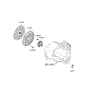 Diagram for 2012 Kia Sorento Pressure Plate - 4130024200