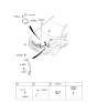 Diagram for 2012 Kia Sorento Battery Cable - 918511U100