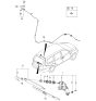 Diagram for Kia Sedona Windshield Washer Nozzle - 989304D000