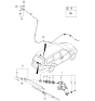 Diagram for Kia Sedona Wiper Arm - 988104D000