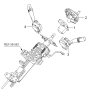 Diagram for 2006 Kia Sedona Clock Spring - 934903L010