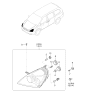 Diagram for Kia Sedona Headlight - 921014D010