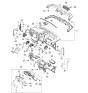 Diagram for 2010 Kia Sedona Air Bag - 845304D500