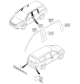 Diagram for 2014 Kia Sedona Emblem - 863154D000