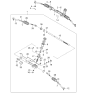 Diagram for 2006 Kia Sedona Tie Rod End - 568204D000