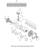 Diagram for Kia Sedona Crankshaft - 231113C230