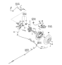 Diagram for Kia Sedona Hydraulic Hose - 587374D500