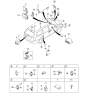 Diagram for 2012 Kia Sedona Antenna - 957904D100