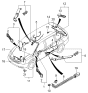 Diagram for 2006 Kia Sedona Battery Cable - 918554D000