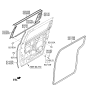 Diagram for Kia Sedona Body Mount Hole Plug - 8179727000