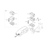 Diagram for 2015 Kia Sedona Battery Terminal - 37180A9000