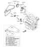 Diagram for 2017 Kia Sedona Drive Belt - 252123C122