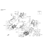 Diagram for 2020 Kia Sedona Seat Belt - 89860A9550DAA