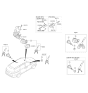 Diagram for Kia Sedona Ignition Lock Assembly - 81910A4110