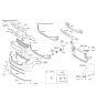 Diagram for 2017 Kia Sedona Bumper - 86510A9010