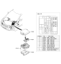 Diagram for 2015 Kia Sedona Fuse Box - 91950A9120