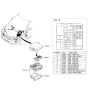 Diagram for 2015 Kia Sedona Relay Block - 91950A9120