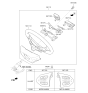 Diagram for Kia Steering Wheel - 56100A9000WK