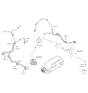 Diagram for 2018 Kia Sedona Power Steering Hose - 57510A9201