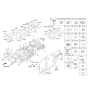Diagram for 2020 Kia Sportage Drain Plug Washer - 0K2A156970