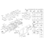 Diagram for 2009 Kia Sedona Drain Plug Washer - 0K2A156970