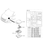 Diagram for 2021 Kia Sedona Fuse Box - 91950A9126