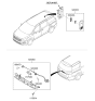 Diagram for 2017 Kia Sedona Door Handle - 81260A4000