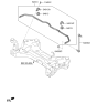 Diagram for 2019 Kia Sedona Sway Bar Kit - 54810A9500