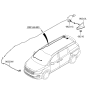 Diagram for Kia Sedona Antenna - 96210A98004SS