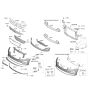 Diagram for Kia Sedona Parking Assist Distance Sensor - 95720A9200SWP