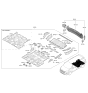 Diagram for 2020 Kia Sedona Floor Pan - 65510A9500