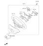 Diagram for 2019 Kia Sedona Steering Wheel - 56120A9DA0KLH