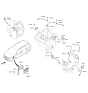 Diagram for 2019 Kia Sedona Oxygen Sensor - 392103L640