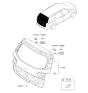 Diagram for 2019 Kia Sedona Ball Joint - 81163A9110