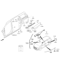 Diagram for 2020 Kia Sedona Door Striker - 82930A9000