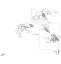 Diagram for Kia Sedona Air Filter Box - 28110A9150