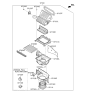 Diagram for Kia Sedona Blower Motor - 97100A9000