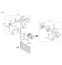 Diagram for Kia A/C Expansion Valve - 97626B2000