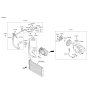 Diagram for 2015 Kia Soul A/C Expansion Valve - 97626B2000