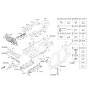 Diagram for 2016 Kia Soul Dash Panels - 84120B2000