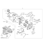 Diagram for Kia Soul Blower Motor - 97113B2000