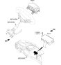 Diagram for 2018 Kia Soul Air Bag - 84530B2500