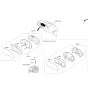 Diagram for 2014 Kia Soul Speedometer - 94006B2600