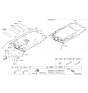 Diagram for Kia Soul Sun Visor - 85210B2240BF3