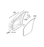 Diagram for 2016 Kia Soul Door Seal - 82130B2000EQ