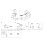 Diagram for Kia Soul Interior Light Bulb - 92620B2000